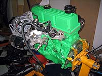 Engine intake side